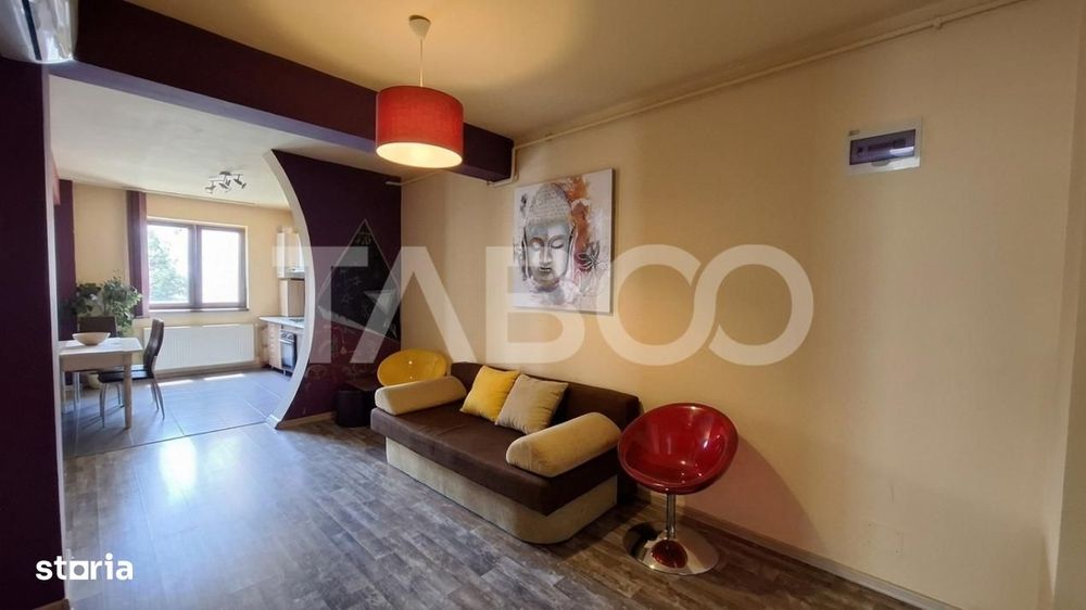 Apartament 3 camere 68 mp etaj 1 balcon loc parcare Turnisor Sibiu