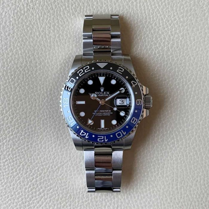 Rolex GMT Master Batman SWISS ETA мъжки часовник