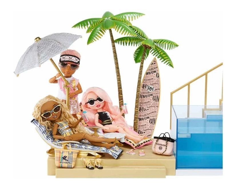 Rainbow high color changing pool