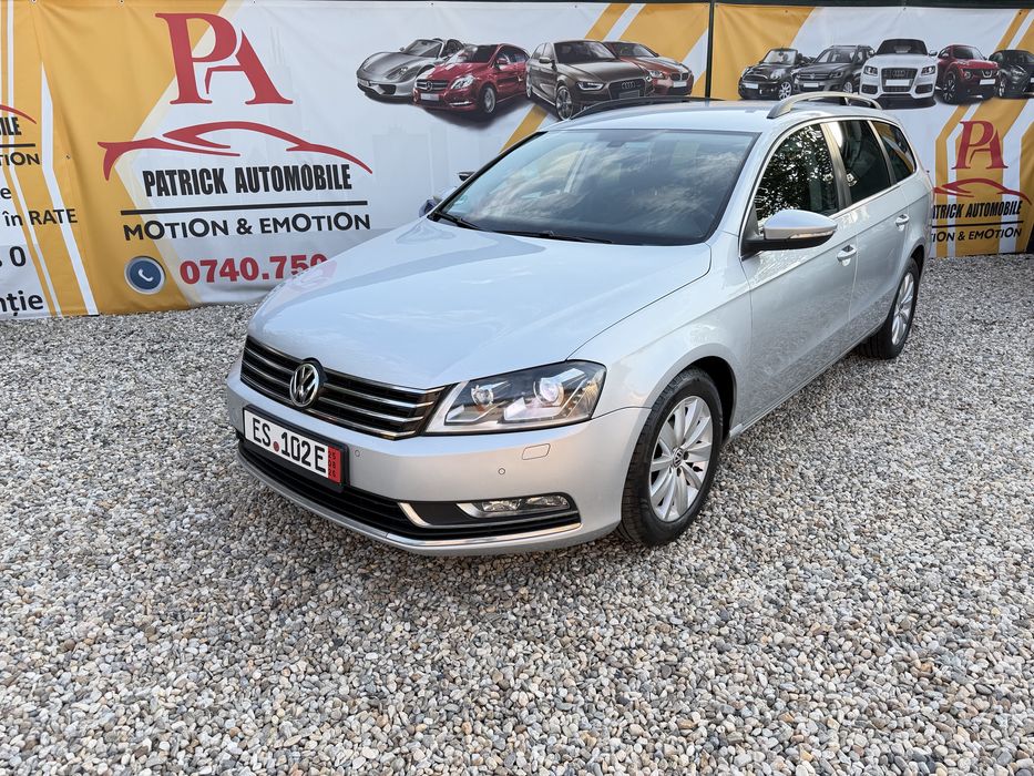 Vw Passat B7 2.0 diesel/Dsg/Bi-xenon/Led/Portbagaj electric/Garantie