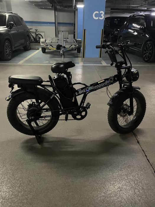 Электро велосипед leopard