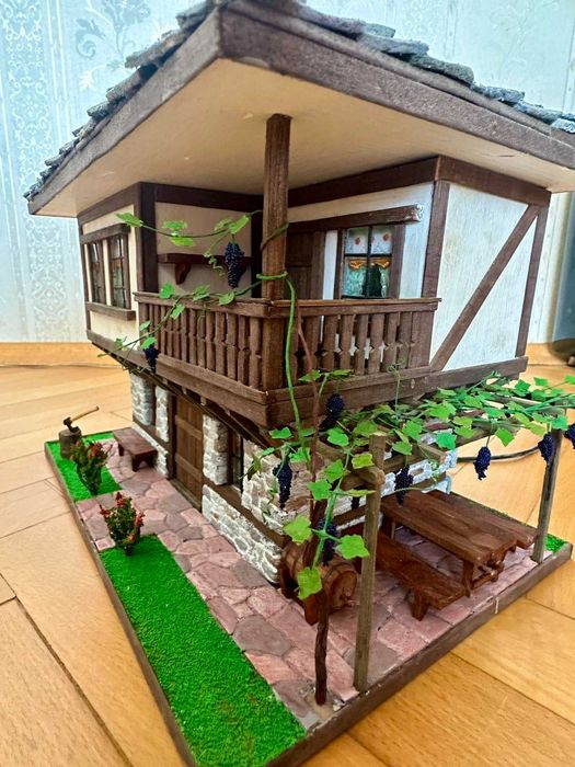 Възрожденска къща макет диорама