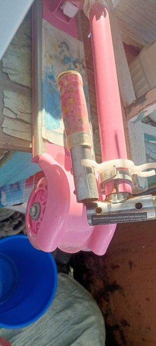 Самокат складной для девочки