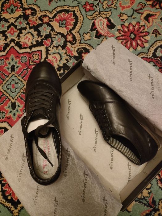 Обувь женская кожаная