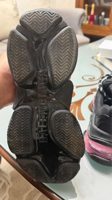 Balenciaga Triple S Black & Pink