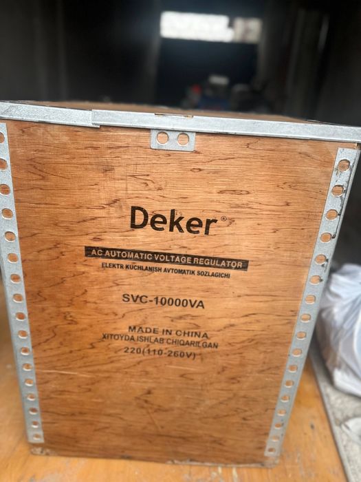 Stablizator 10000va DEKER