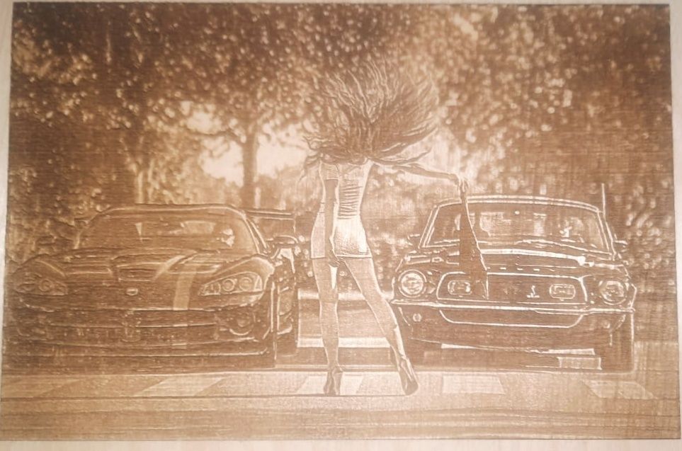 Фото на дереве - необычный подарок