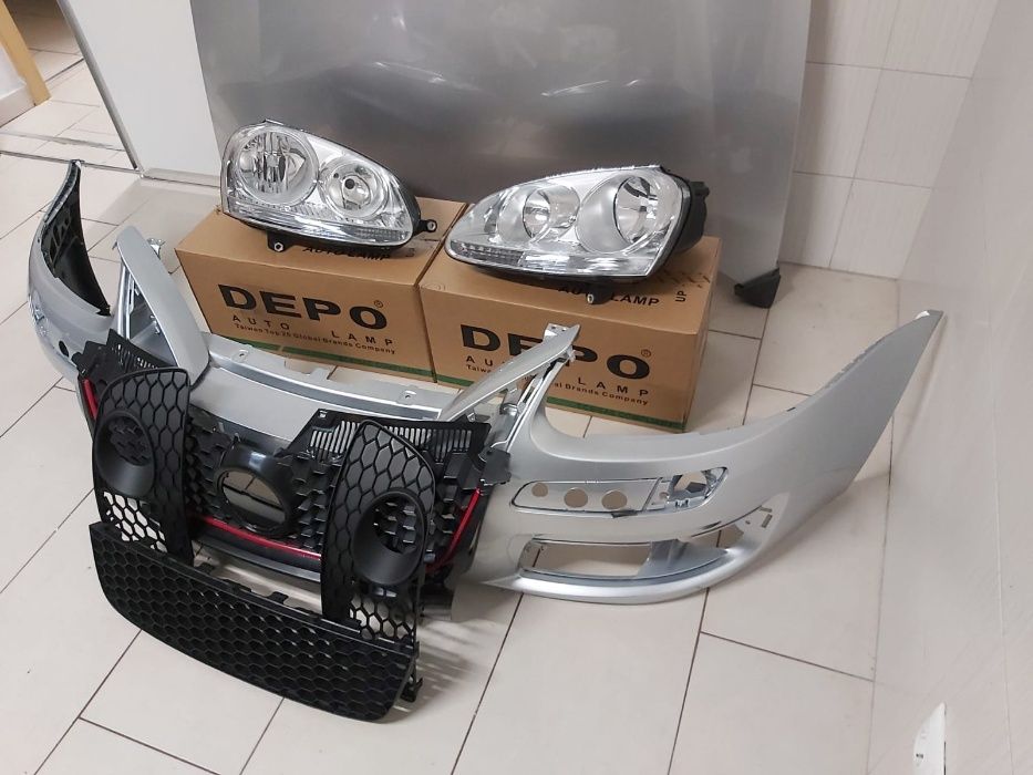 Fata Completa VW Golf 5 V GTi 2004-2008 LA7W Gri Capota+Bara+Far+Grila