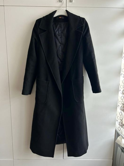 Черное турецкое пальто