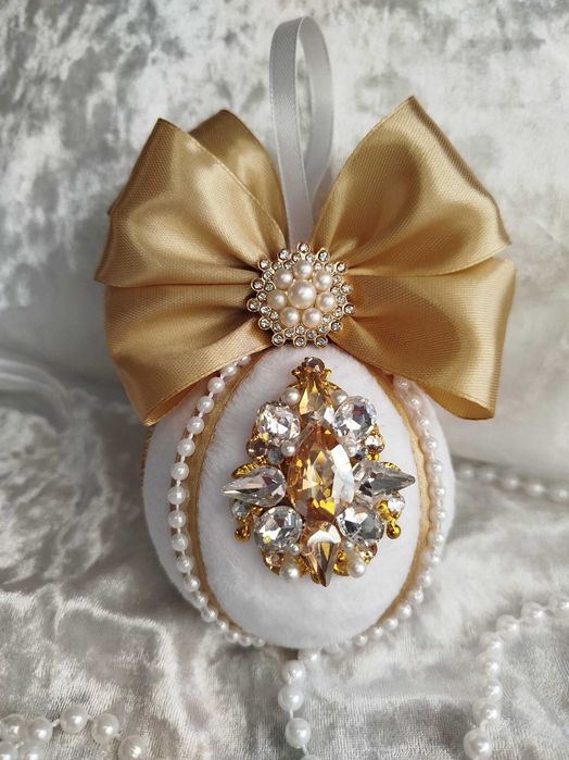 Ёлочные украшения ручной работы