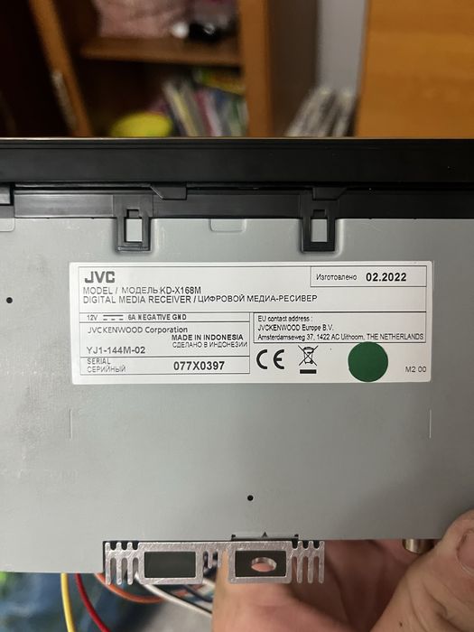 Магнитола jvs  оригинал