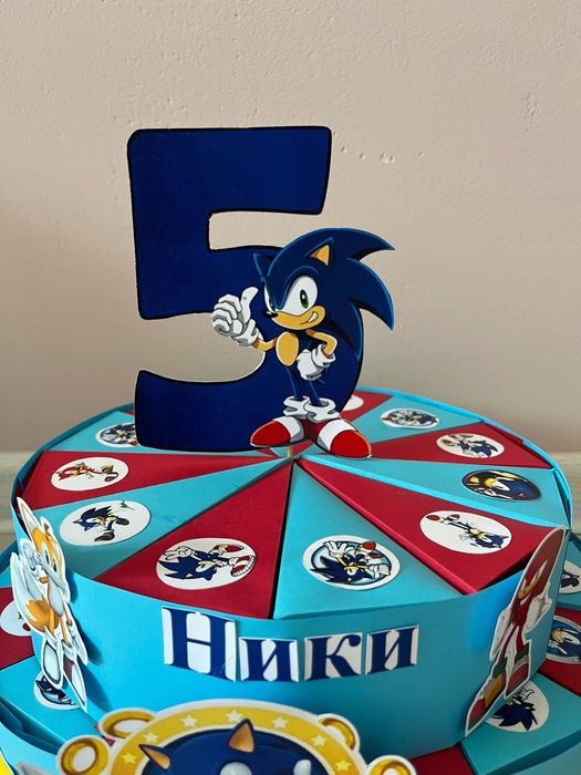 Картонена/хартиена торта/украси