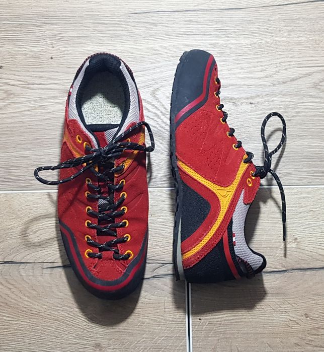 Ghete Dachstein Terra trekking cu talpă Vibram, piele Nubuk, nr 39 EU