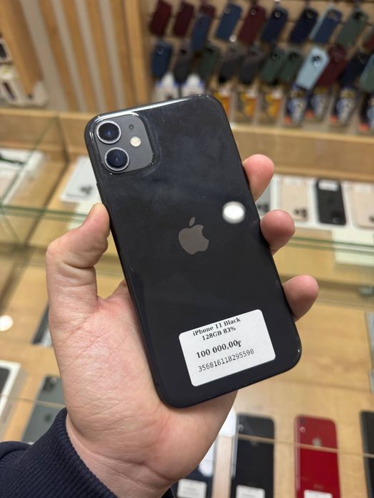 iPhone 11 Black 128GB 83%