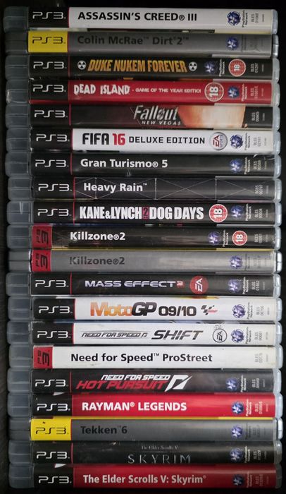 Lot 20 jocuri PS3 sau la bucata