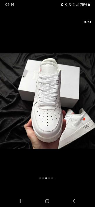 Off-White x Nike Air Force 1 Low. Raritate in România.