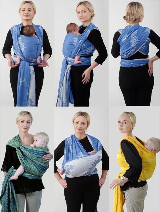 Слинг для новорожденного 0+