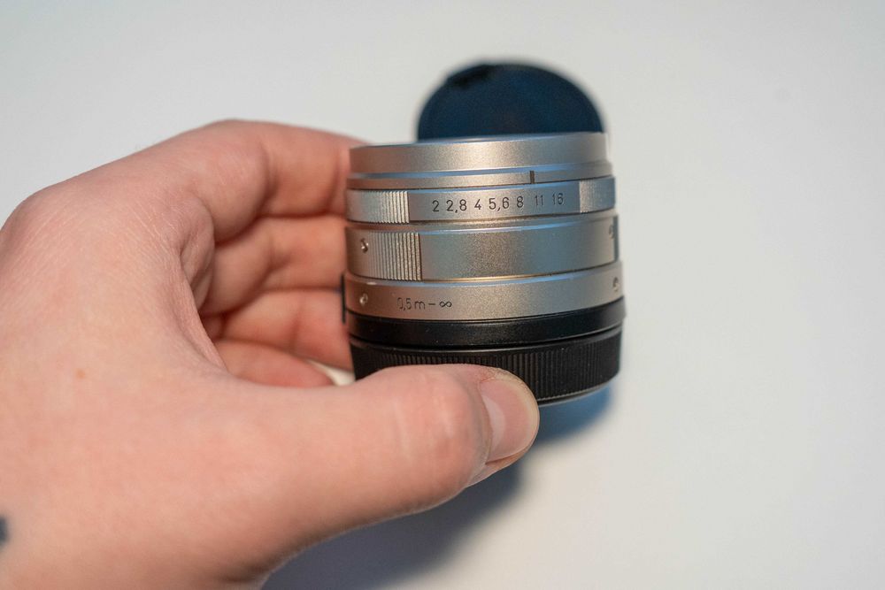Contax Carl Zeiss Planar 45mm f2 pentru Contax G1 G2