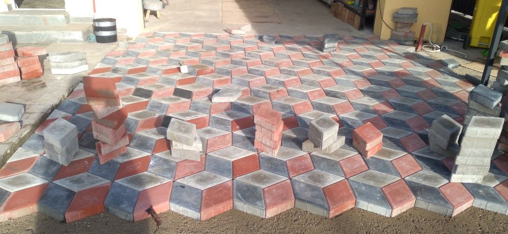 Montaj pavele, borduri și rigole