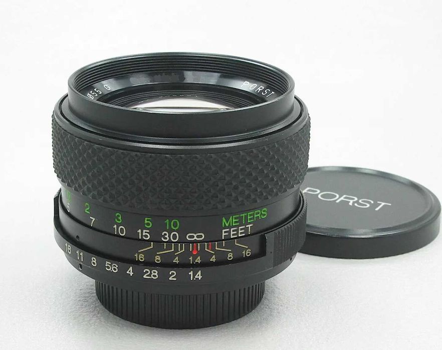 PORST lens Color Reflex 55mm f/1.4 M42   SLR