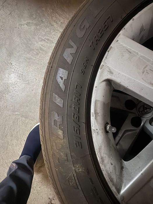 Toyota Camry R17 диски с баллоном