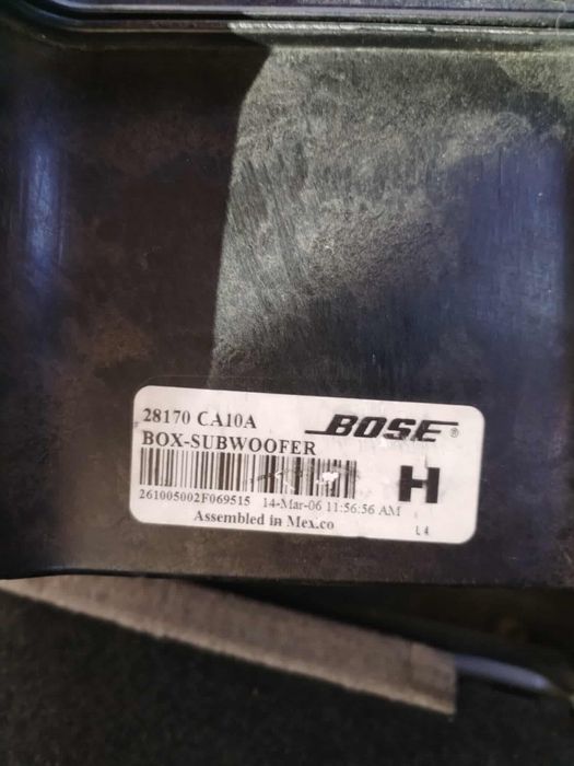 Субуфер     БОСЕ