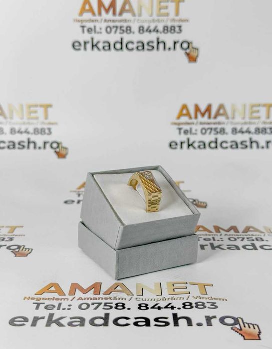 Inel Aur Galben 14K -ERKAD CASH AMANET Galati-