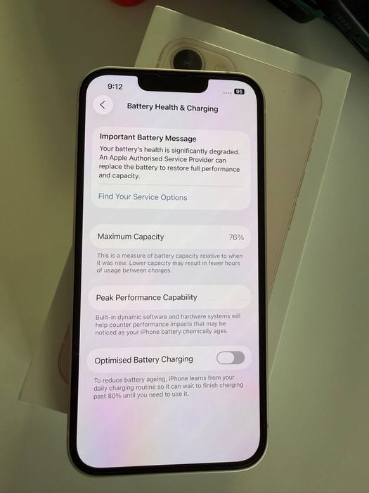 iPhone 13, 128GB - в цвят Pink