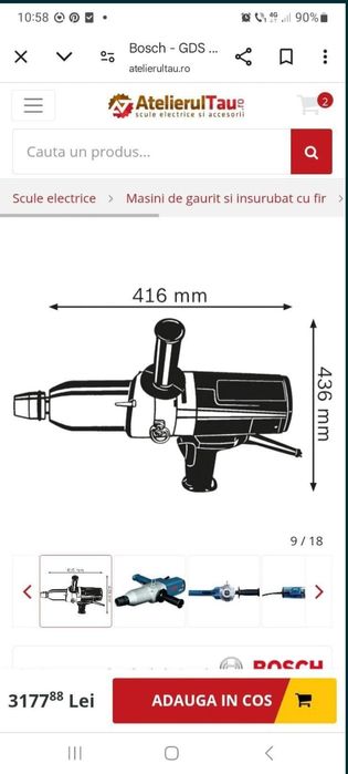 Picamer picon rotopercutor  masina de impact