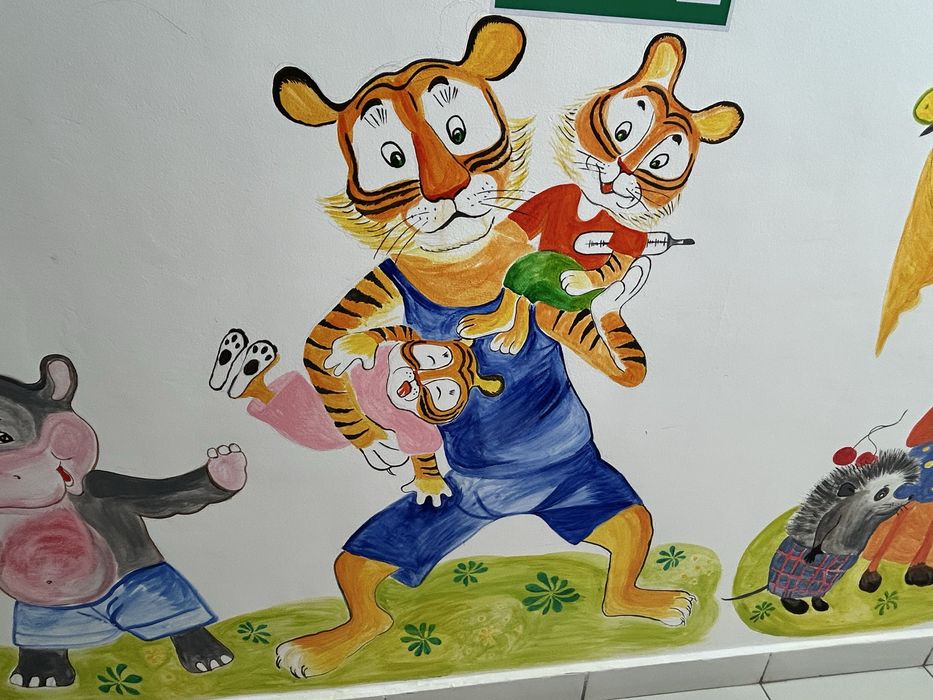 Роспись в интерьере