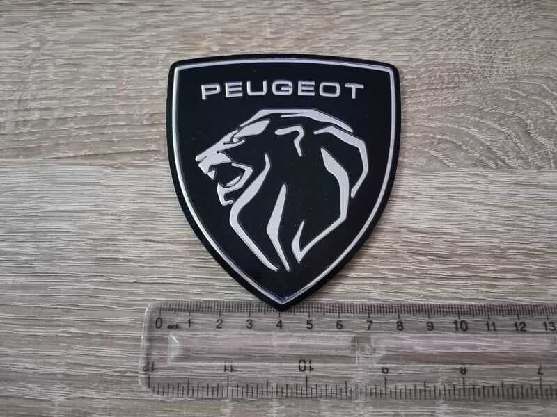 стикер Пежо Peugeot с новото лого голям размер