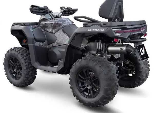 Ауспух  Leo Vince  LV One Evo Stainless Steel Slip-On за CFMOTO X10 ATV
