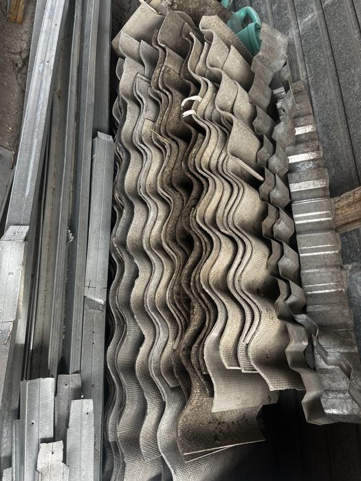 Пиленный шифер для грядок