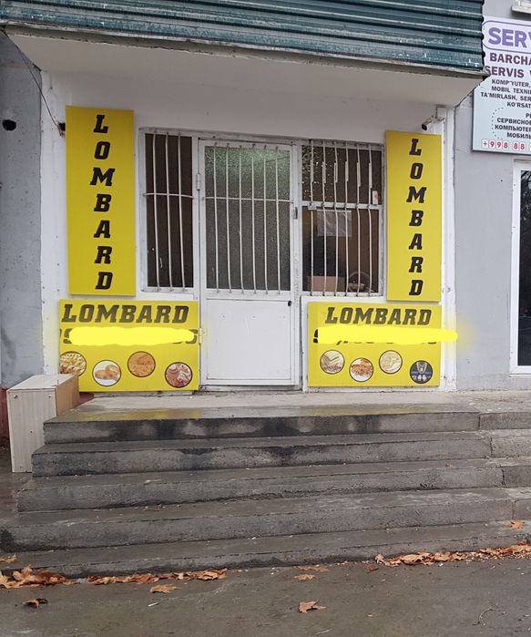 Аренда Ломбард учун мулжалланган