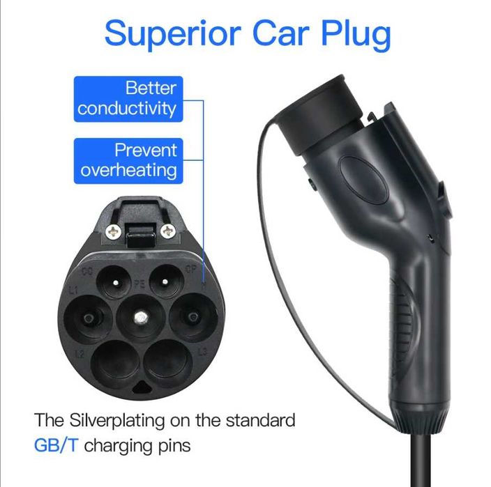 Кабель переходник для электромобилей