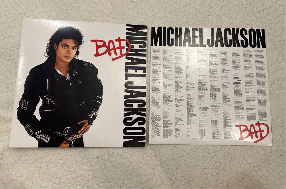 Виниловый диск Michael Jackson Bad