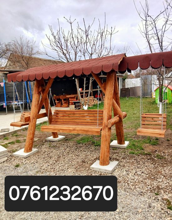 Mobilier rustic oentru gradina