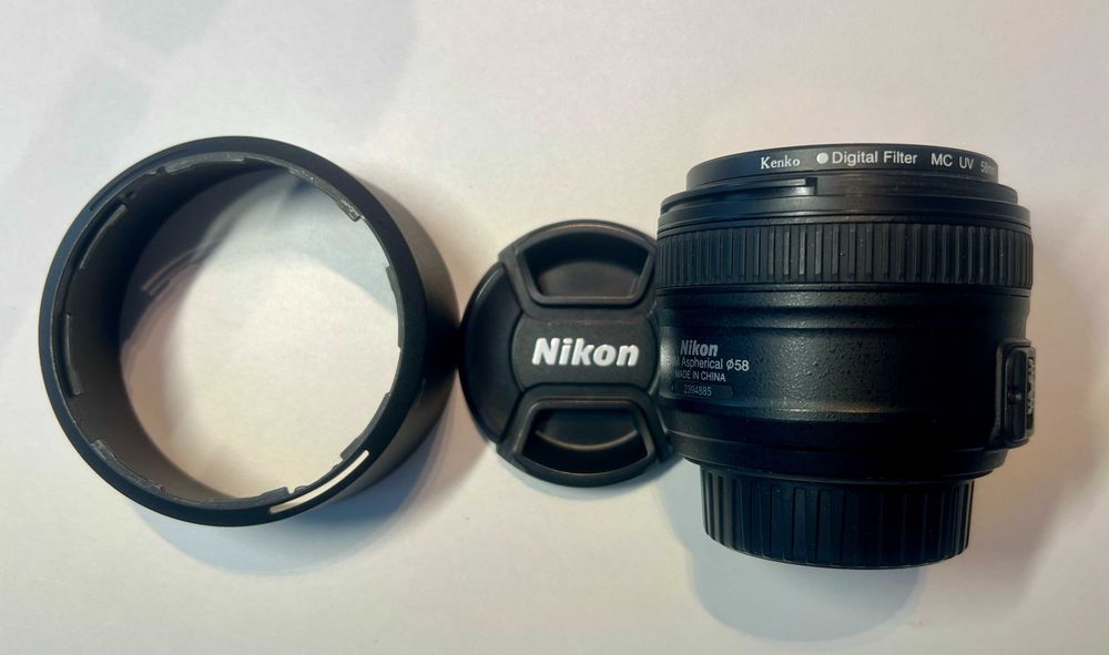 Объектив Nikon AF-S 50mm 1:1.8G
