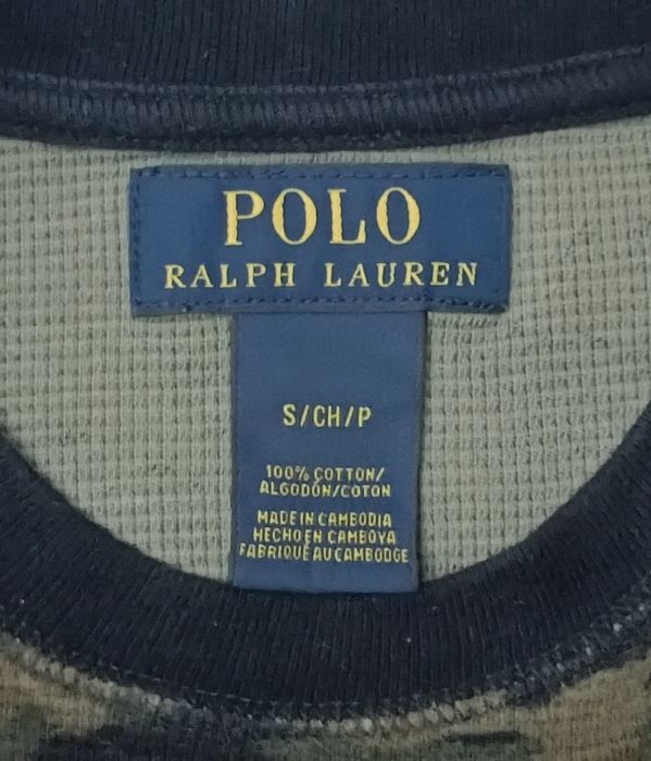 POLO Ralph Lauren оригинална блуза S памучна дълъг ръкав пуловер