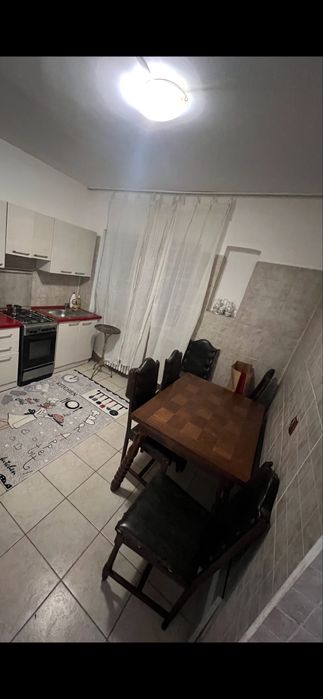 Masa + scaune lemn masiv