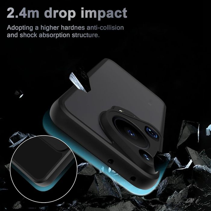 Цветен Кейс Rock за Huawei Pura 70 Ultra със защита на камерите