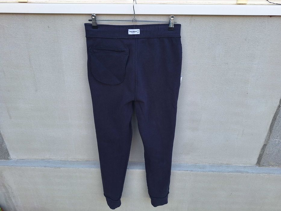 **Pull&Bear Blue | talie 78 cm | pantaloni sport, barbat | 38 - 40 | M