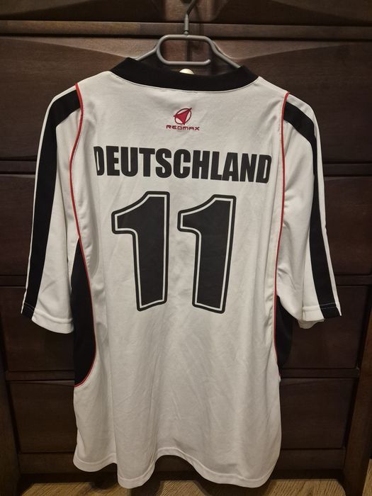 Tricou fotbal retro Germania #11 Redmax
