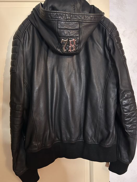 Geaca piele Philipp Plein