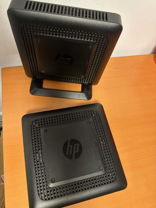 2x mini pc calculator Hp ThinClient t520 Flexible AMD GX-212JC with Radeon R2E graphics ssd m2 2242 16GB fara ram fara alimentator