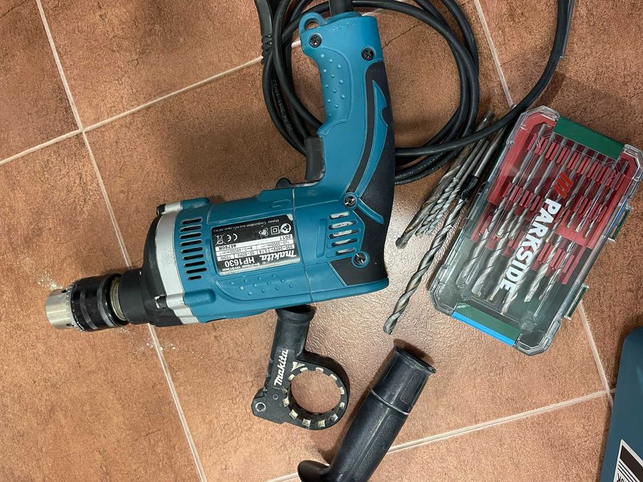 Makita HP1630 - Ударна бормашина 710W като нова!