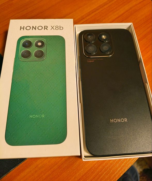 Honor x8b 256GB, 108 MP камера, 8GB RAM
