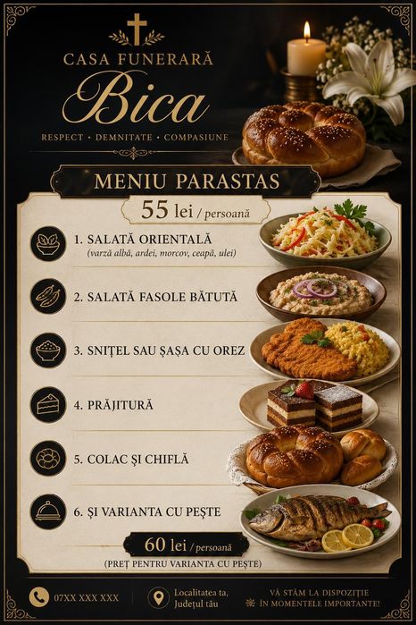 Servicii funerare gorj