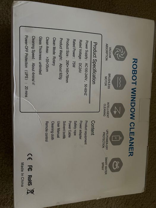 Робот за почистване на прозорци