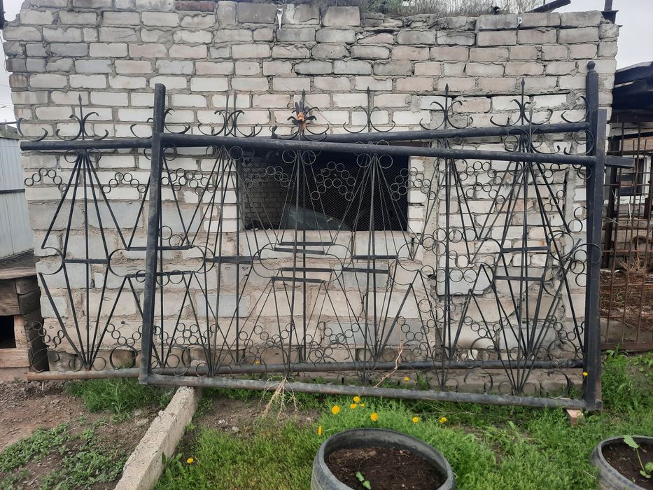 Забор и калитка советский
